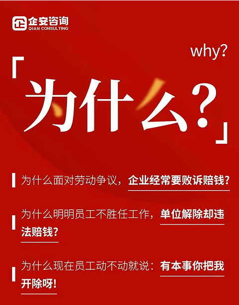 企安咨询老板用工风险管控咨询会