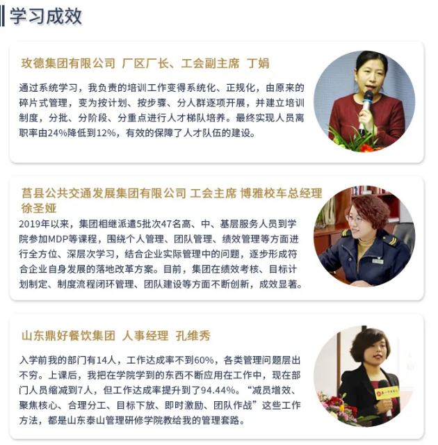 中高层管理者能力提升课程