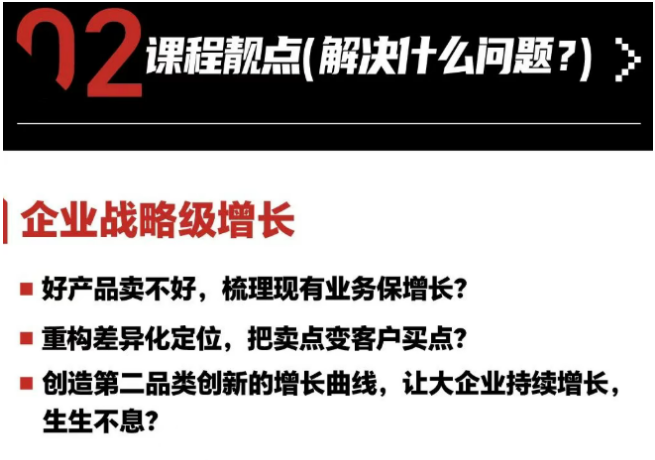 《品类增长战略》课程