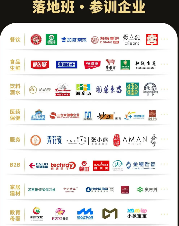 品类之王落地班