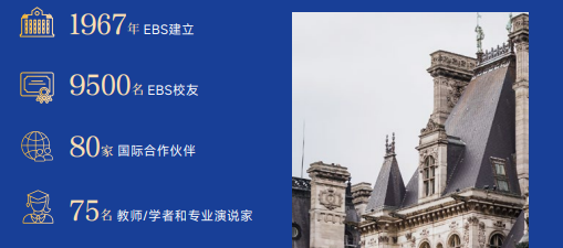 欧洲管理学院EBS Paris（教育学硕士）招生简章