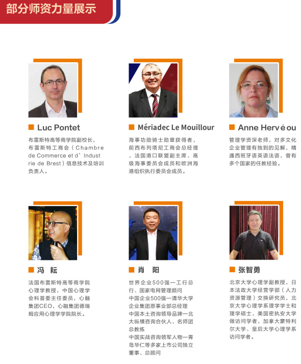 布雷斯特高等商学院应用心理学与管理硕士招生简章