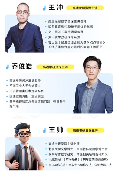 高途考研396经综全程智达班全科联报