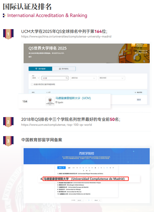 西班牙马德里康普顿斯大学心理学硕士招生简章