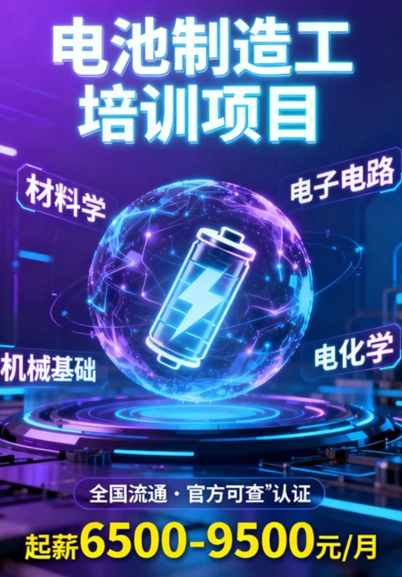 深圳新能源汽车促进会电池制造工介绍(内容,特色,报名条件)