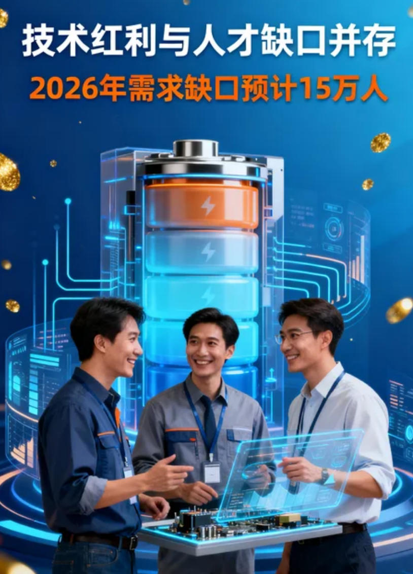 2026年电池制造工程师:站在新能源产业风口的黄金职业