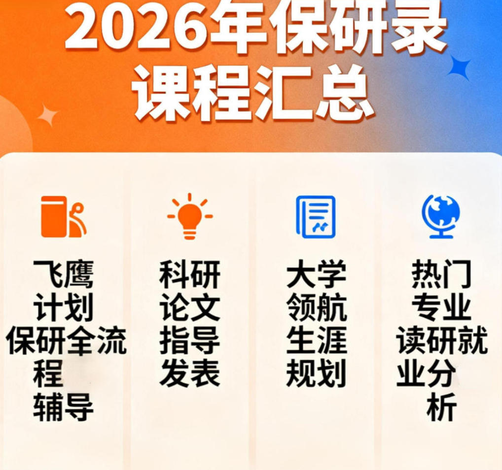 2026北京保研录教育机构靠谱吗