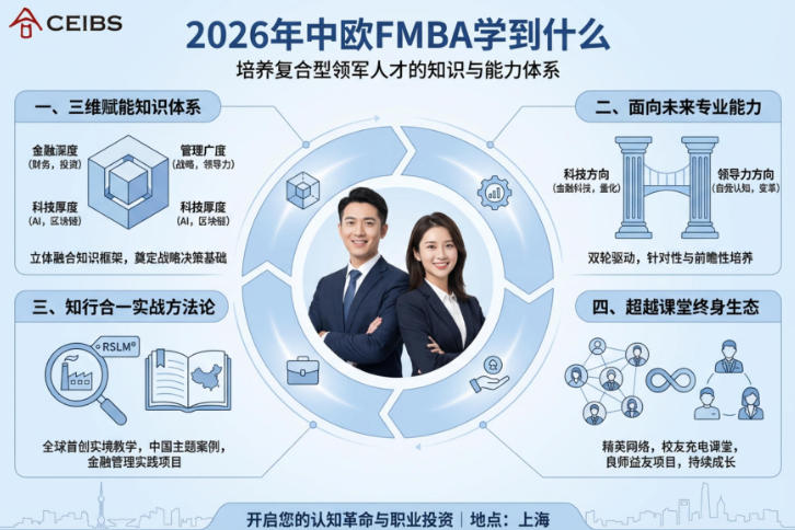 2026年中欧FMBA好吗靠谱吗