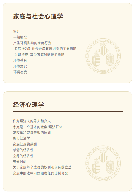 西班牙瓦伦西亚大学心理学硕士招生简章