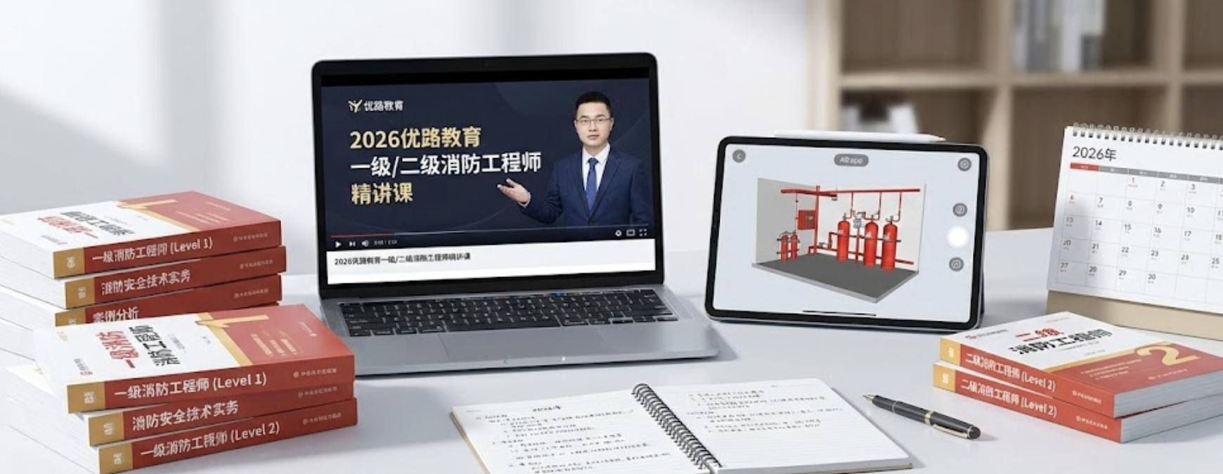 2026年优路一级消防工程师考试二级考试