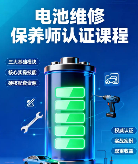 2026年电池维修保养师考证有用么？