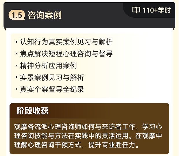 心理咨询师职业能力水平评价项目初级实战全能班