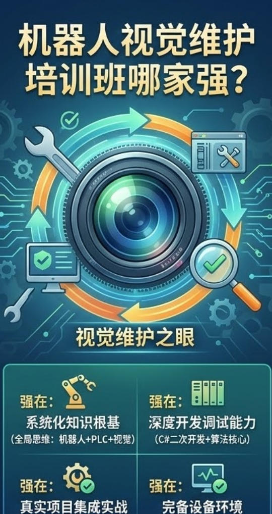 机器人视觉维护培训班哪家强？