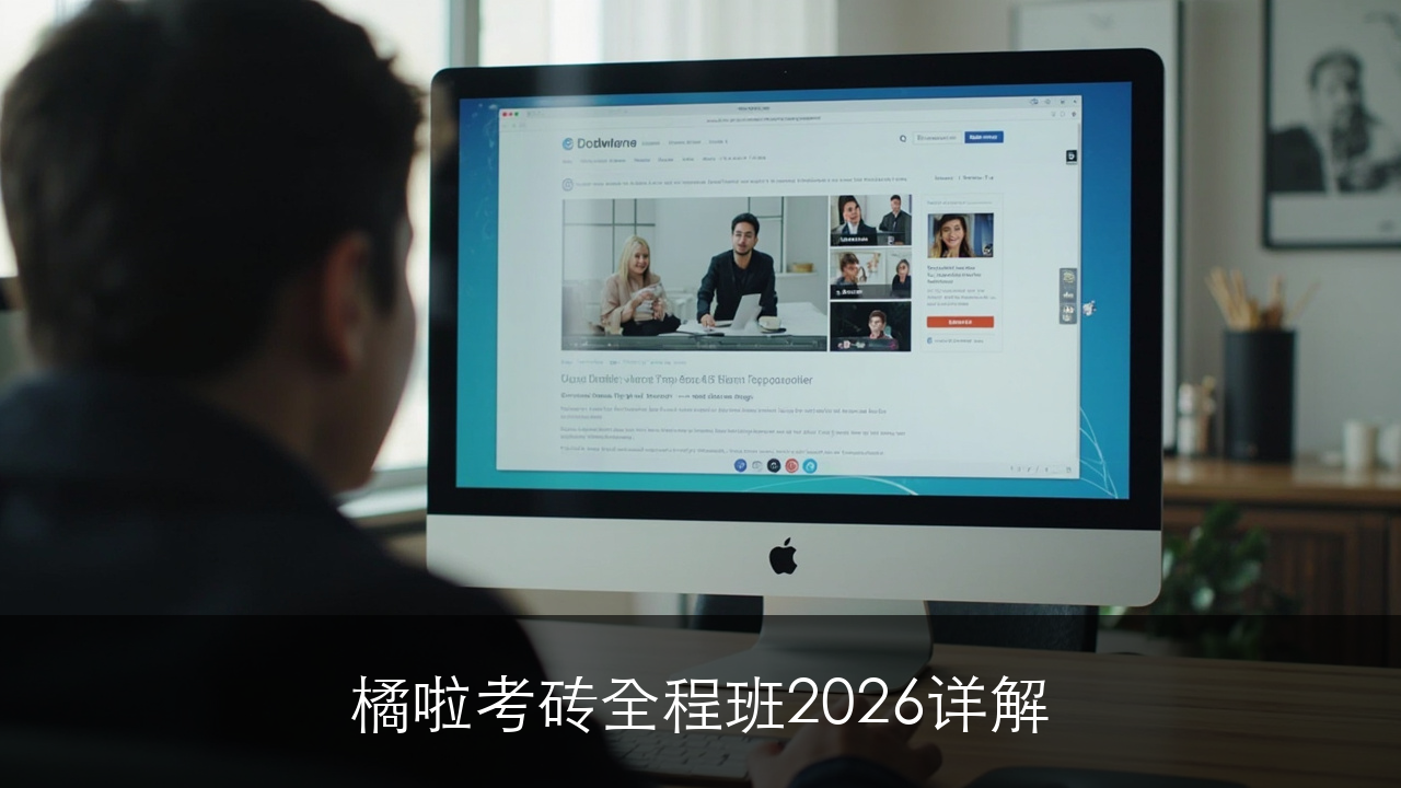 橙啦考研全程班2026详解