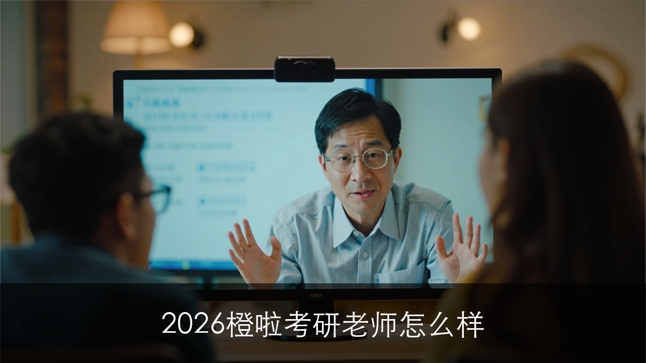 2026橙啦考研老师怎么样