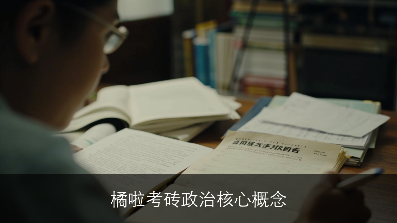 橙啦考研政治核心概念