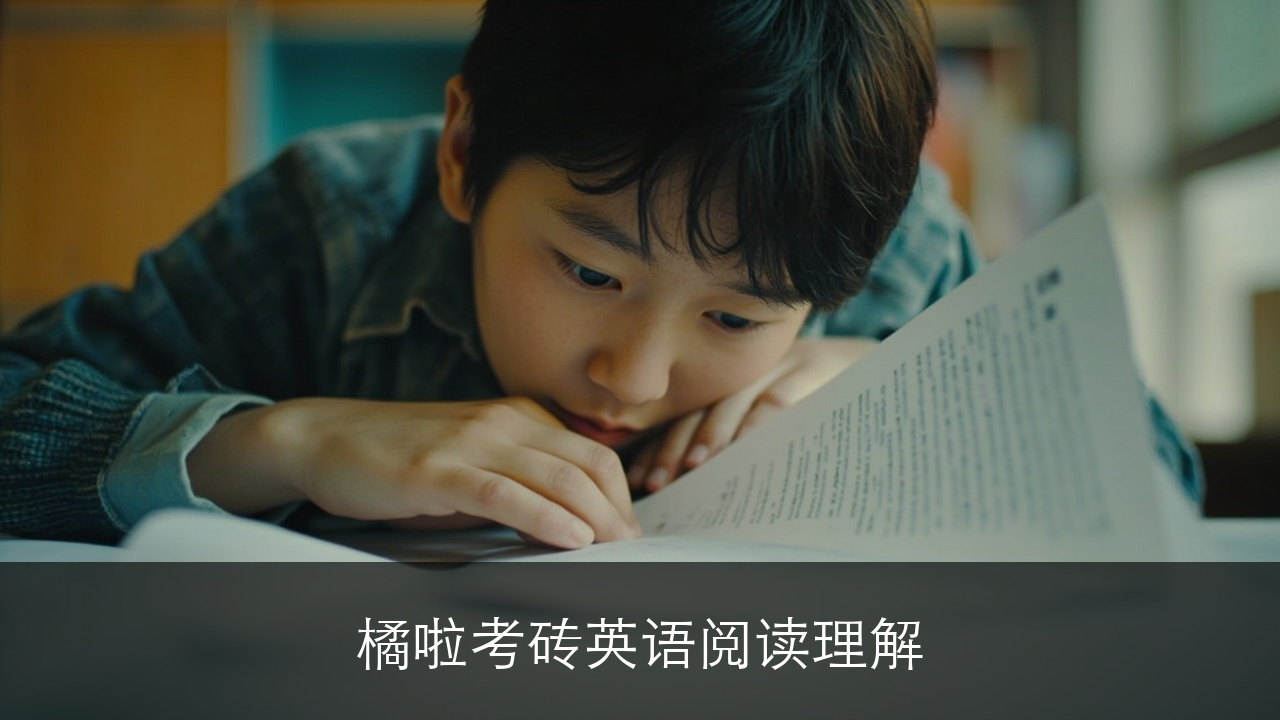 橙啦考研英语阅读理解2026