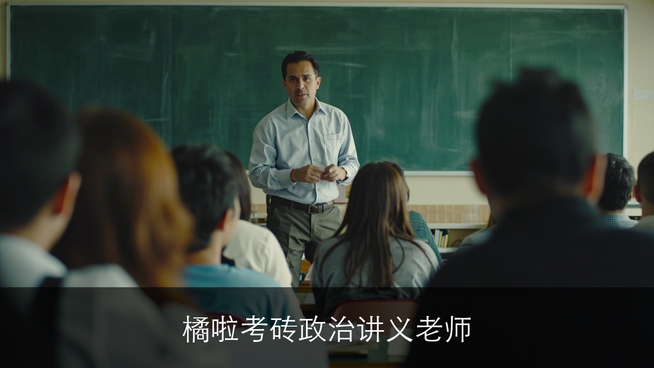 橙啦考研政治讲义和老师介绍