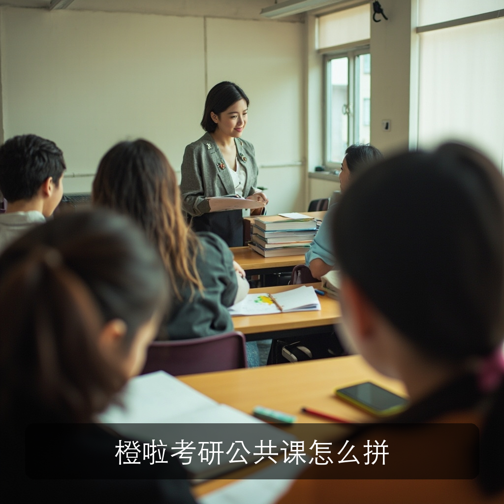 橙啦考研公共课怎么拼