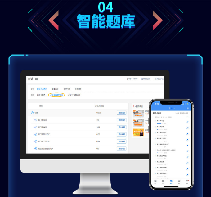 CPA智能通关班（三年六科）
