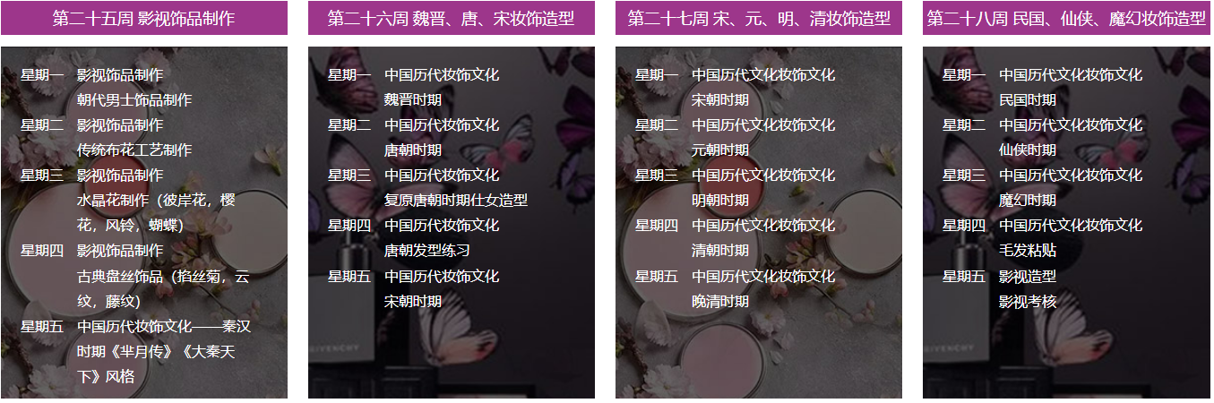 人物造型设计专科班