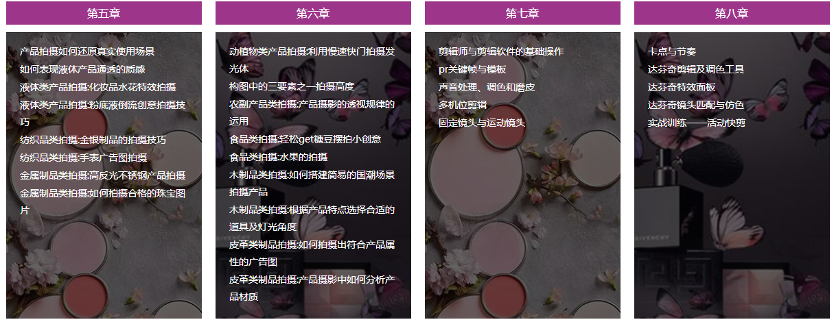 商业摄影班