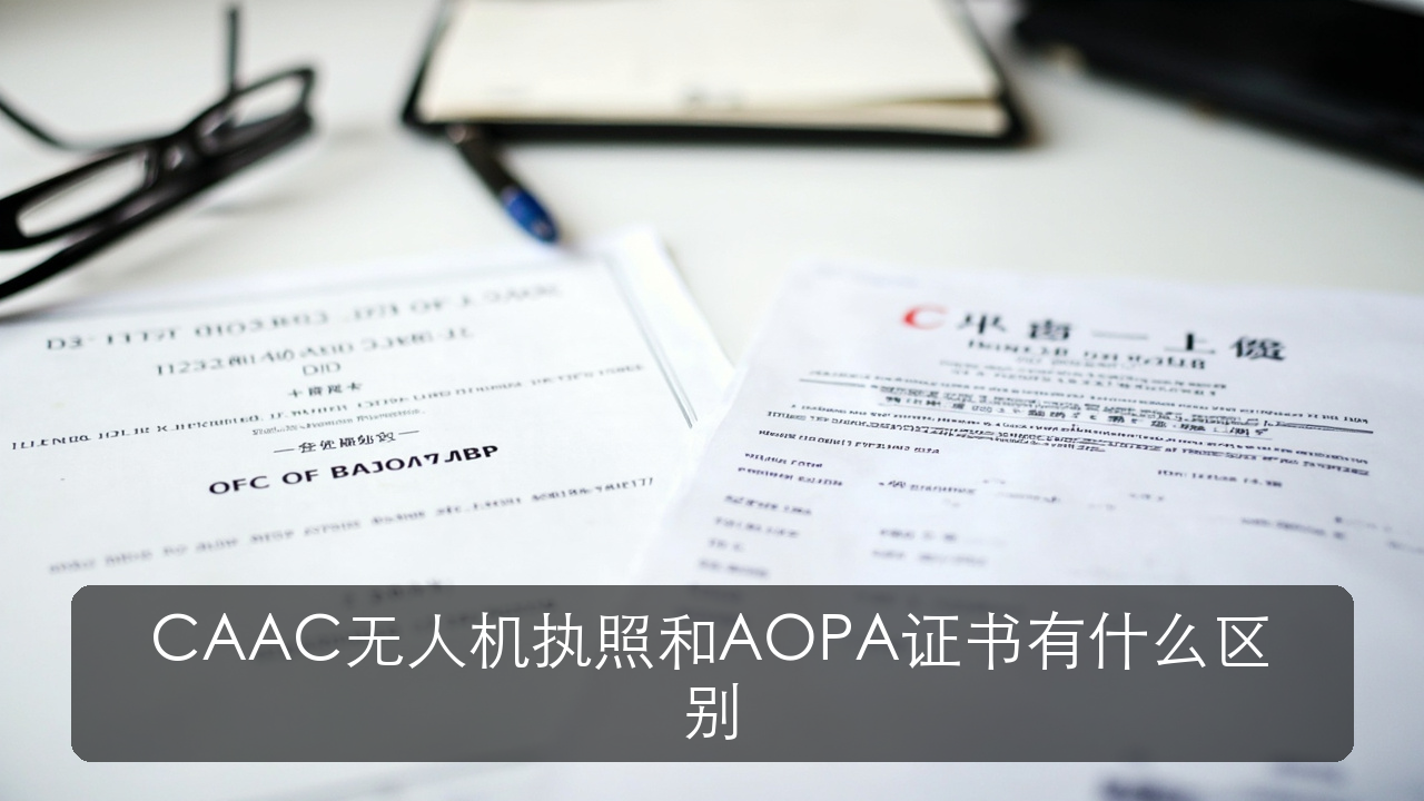 CAAC无人机执照和AOPA证书有什么区别