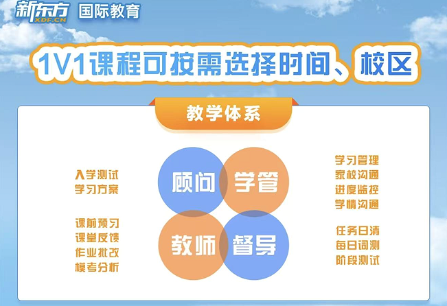 1V1定制课程