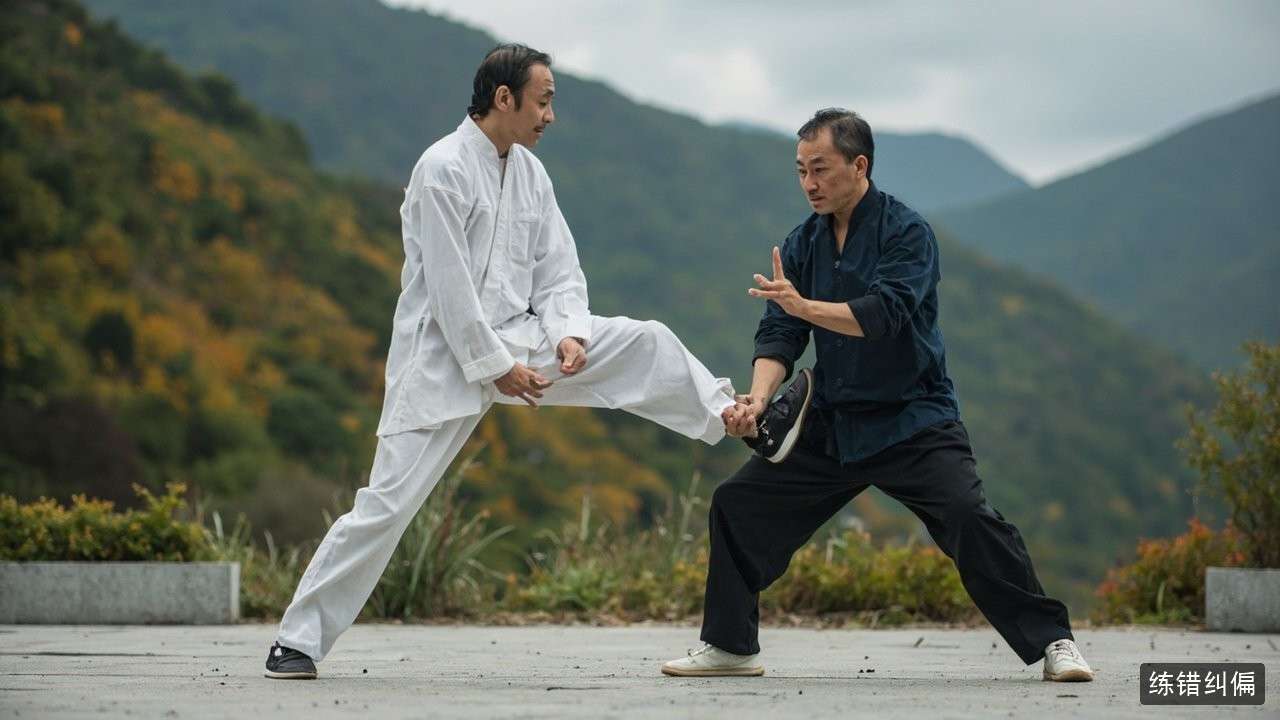 初学者练太极怎么避免练错受伤？刘绥滨青城太极清修营练错纠偏课题