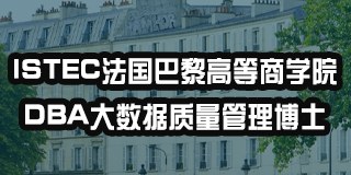 ISTEC法国巴黎高等商学院DBA大数据质量管理博士