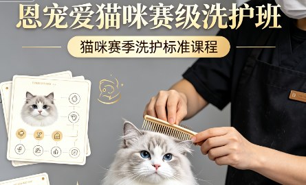 恩宠爱猫咪赛级洗护班