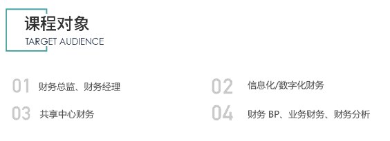 业财融合数字化转型实战营