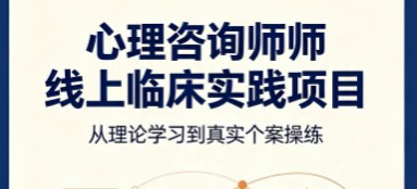 心理咨询师线上临床实践项目