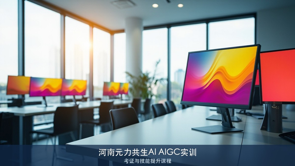AIGC视觉设计六阶段怎么从软件基础走到商业实战?河南元力共生AIGC视觉设计课程路径课题