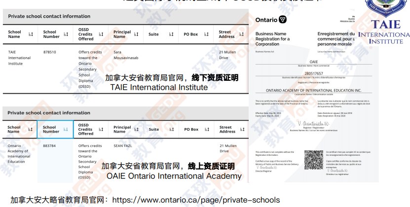 环球教育北京学校加拿大OSSD高中