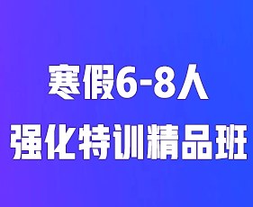 环球教育寒假6-8人强化特训精品班