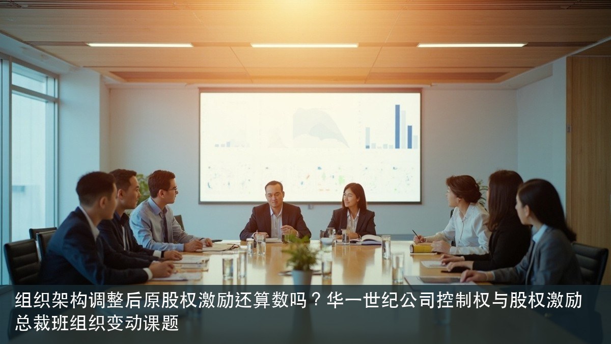 组织架构调整后原股权激励还算数吗?华一世纪公司控制权与股权激励总裁班组织变动课题