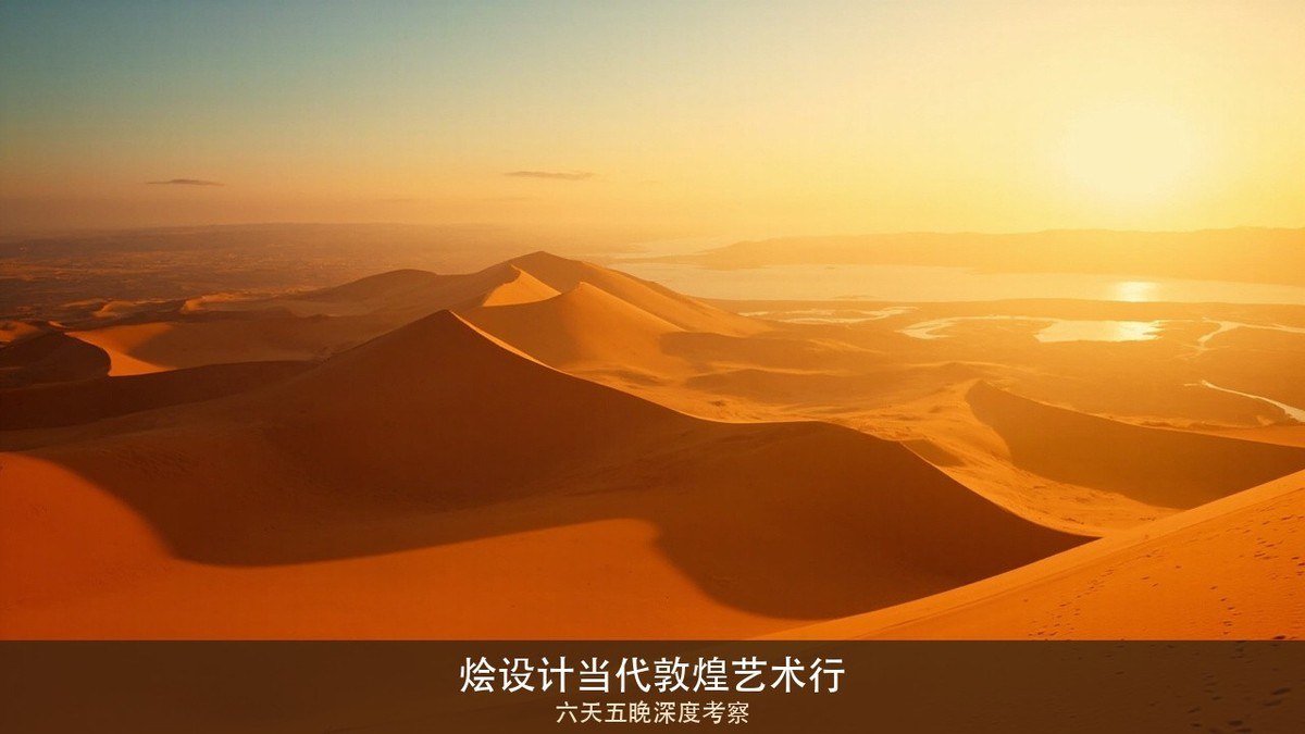 沙漠篝火晚会里的飞天表演和打铁花是什么安排?烩设计当代敦煌艺术行晚间环节课题