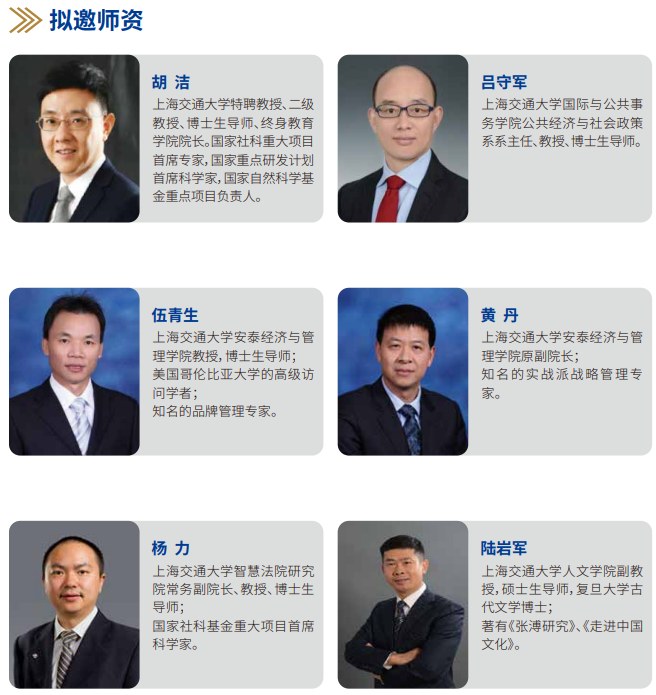 上海交通大学新质企业家创新管理研修班
