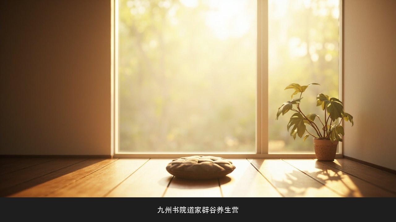 肩颈常年僵硬的人练什么功法?九州书院道家辟谷养生营七日调理营功法调理课题