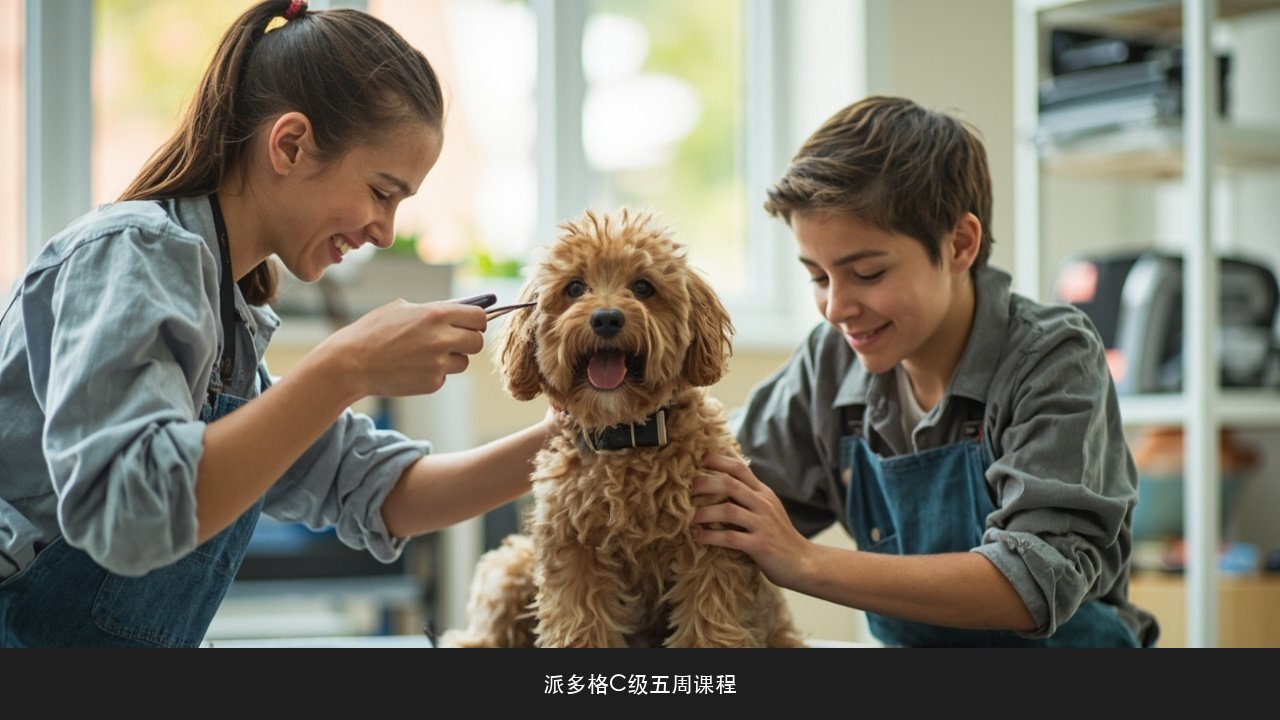 零基础转行学宠物美容要多久?派多格C级五周35天课程强度解析