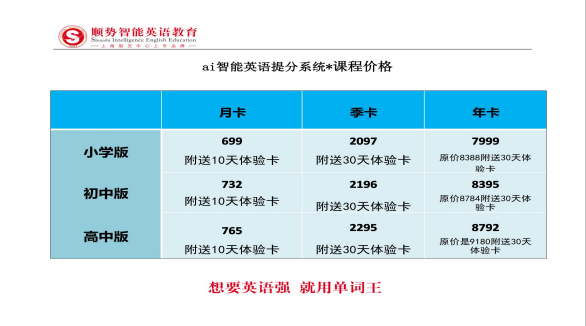 ai英语智能语音提分系统小学