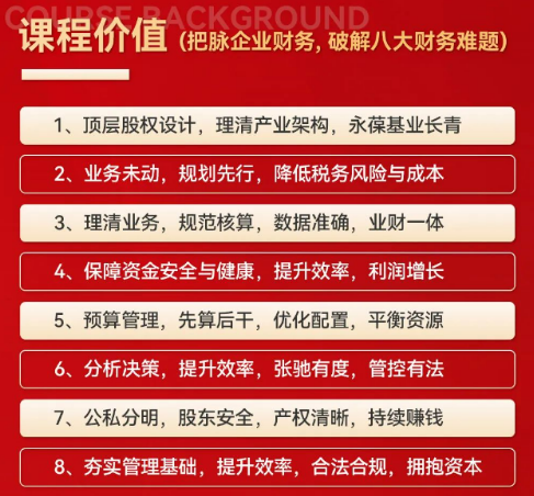 长财咨询刘国东《财务系统》大课
