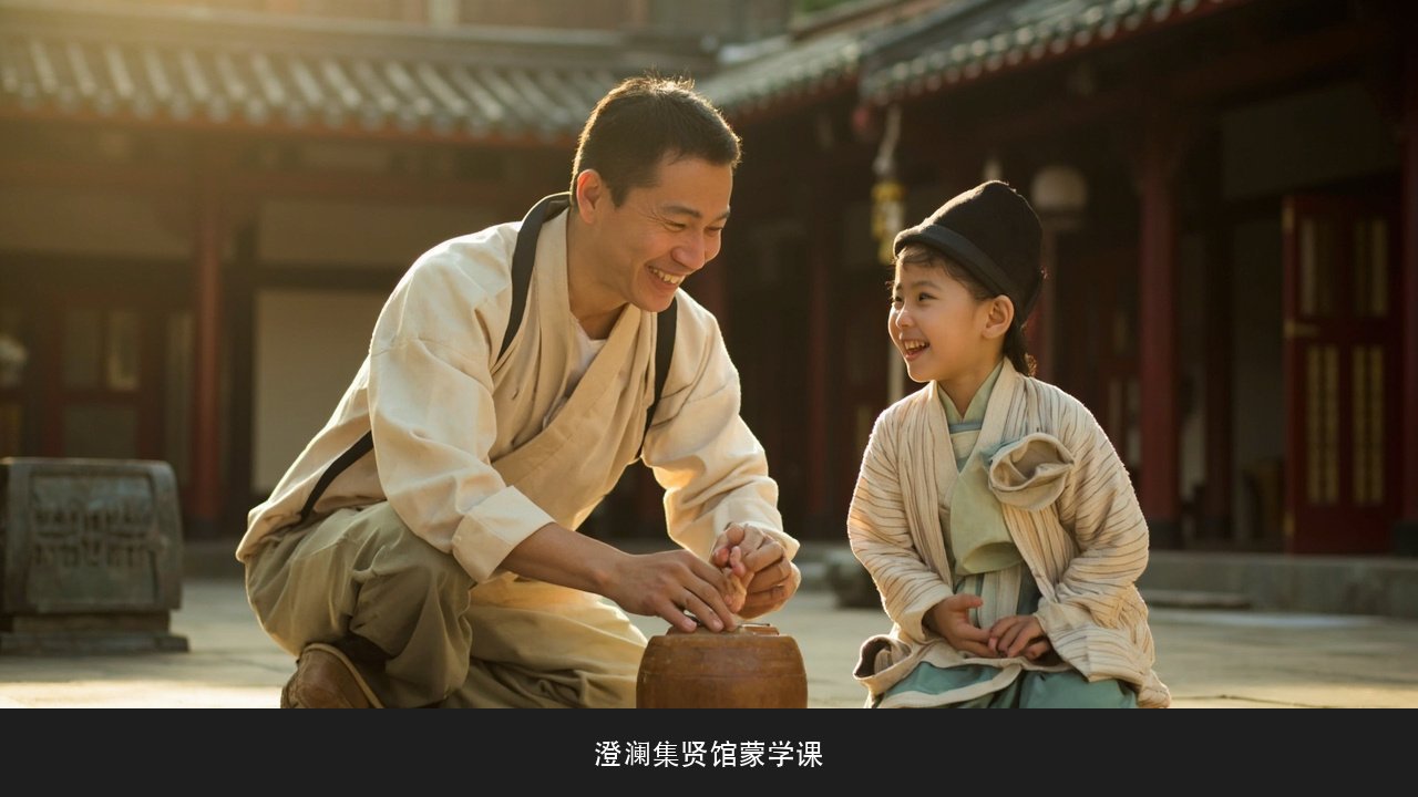 5岁孩子学国学是不是太早?澄澜集贤馆中法大学蒙学课课题