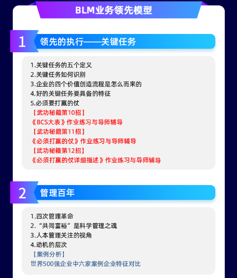 方永飞-科学经营BLM系统落地实战班:企业操盘手王牌训战营