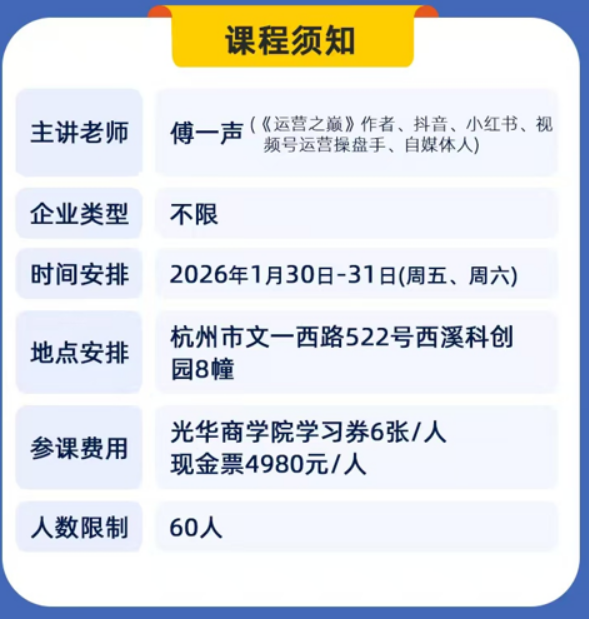 傅一声-金牌主播实战训练营