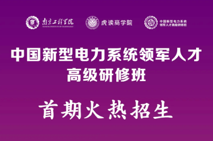 中国新型电力系统领军人才高级研修班
