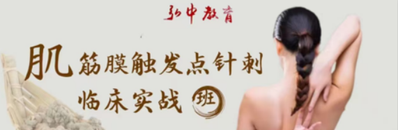 肌筋膜触发点针刺临床实战班