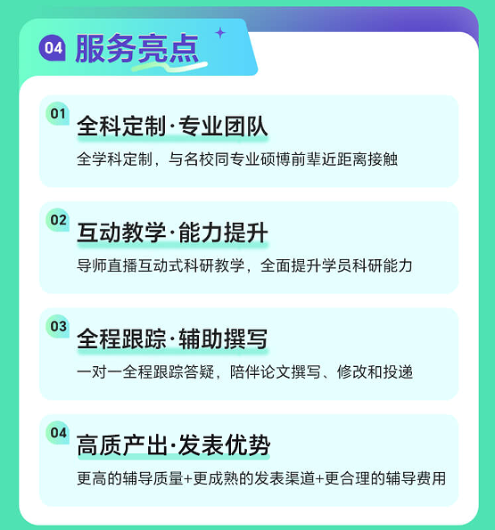 去保研论文项目