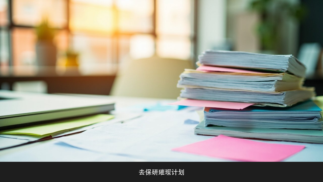 保研申请季怎么避免材料出错返工？去保研璀璨计划材料校对课题